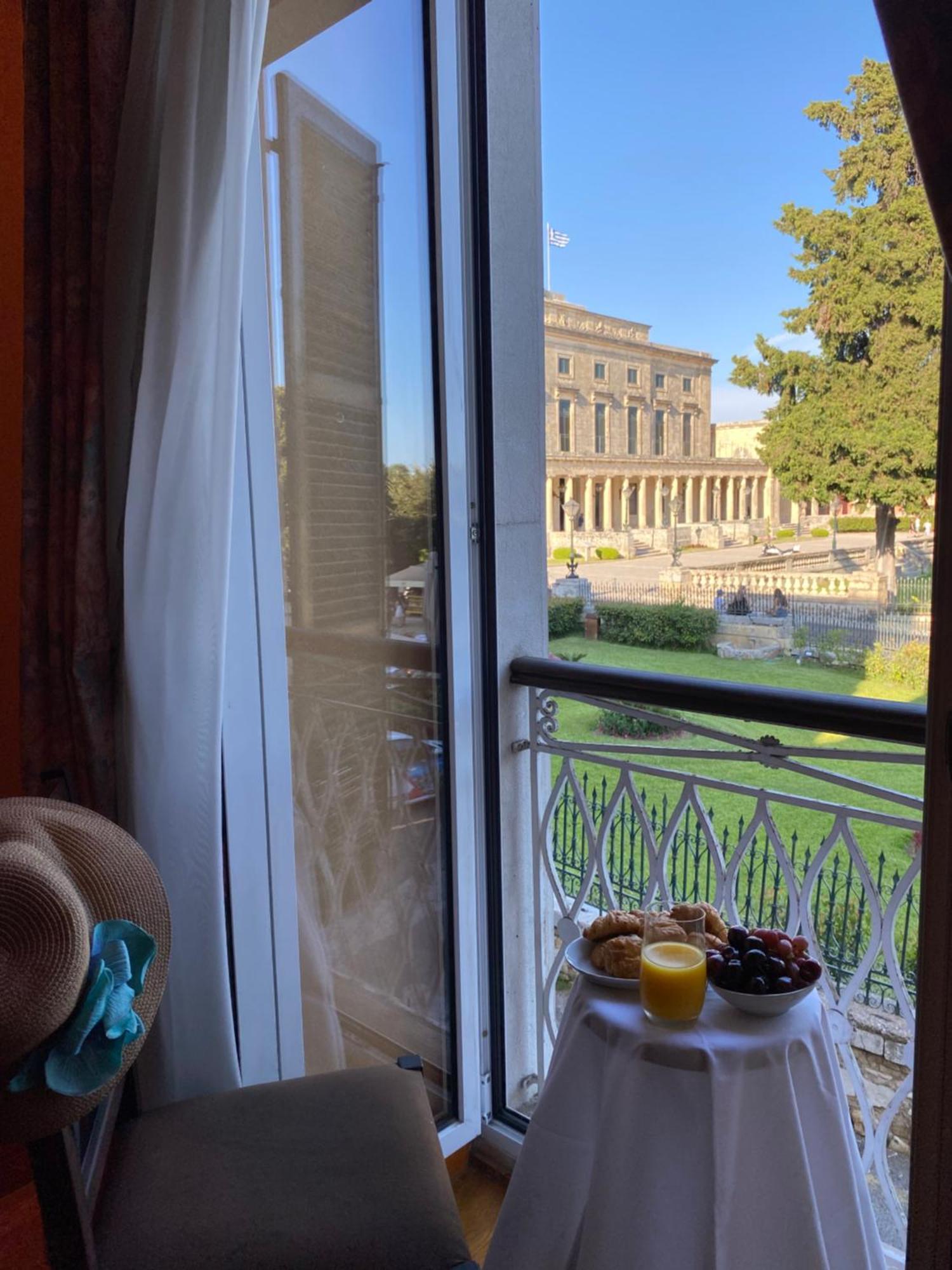 Palazzo Luxury Suite - View To Liston Square & Old Fortress Of Corfu Old Town المظهر الخارجي الصورة
