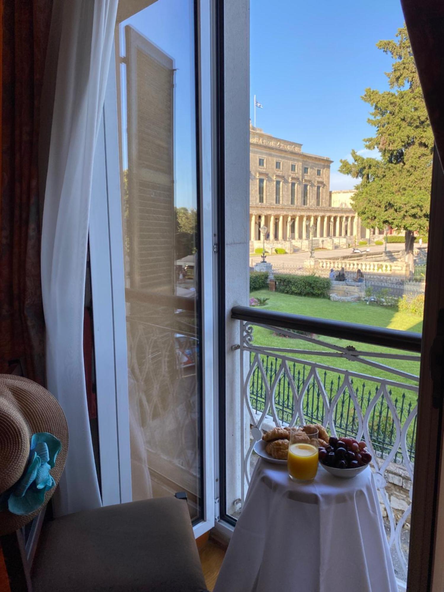 Palazzo Luxury Suite - View To Liston Square & Old Fortress Of Corfu Old Town المظهر الخارجي الصورة