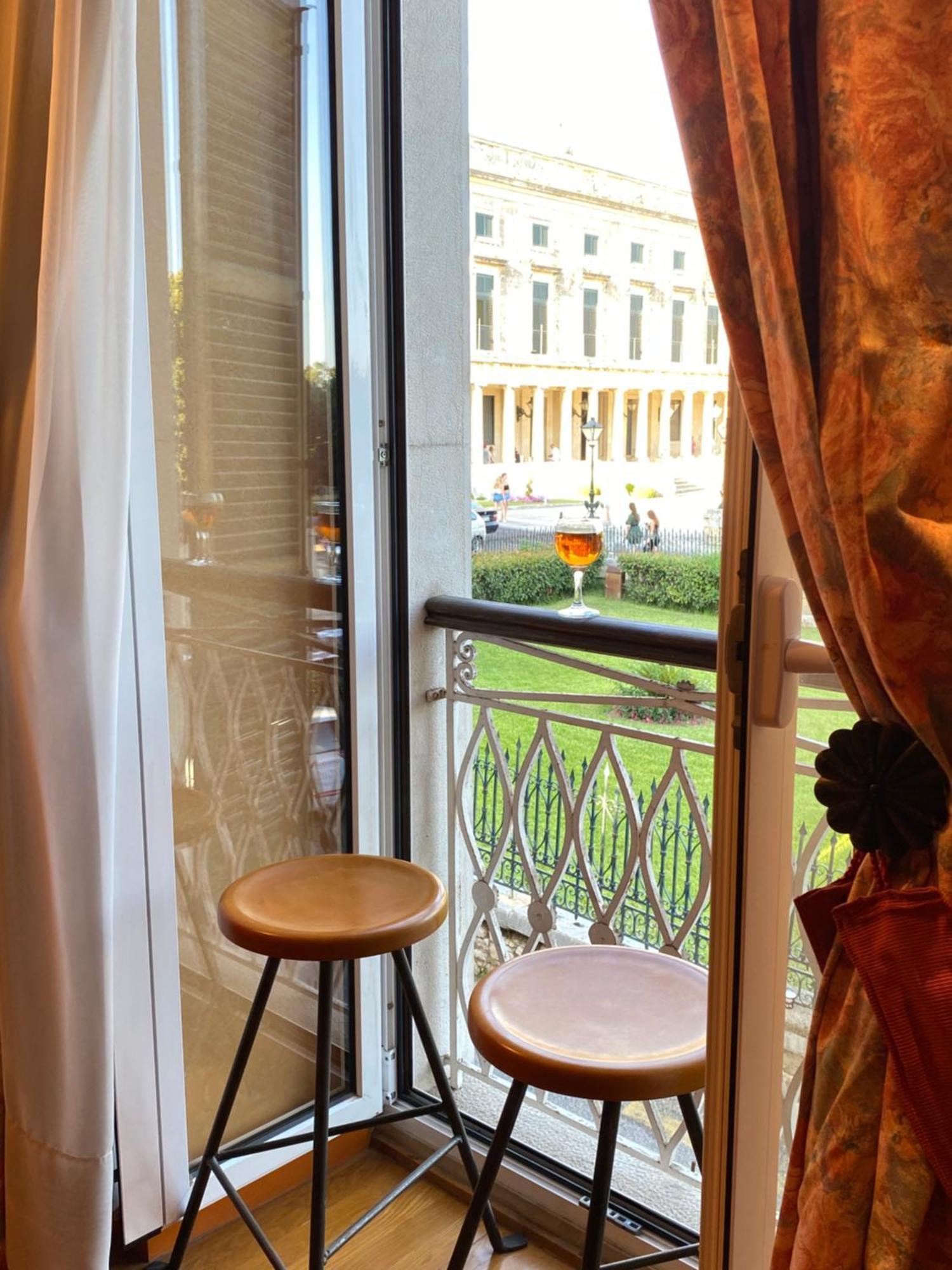Palazzo Luxury Suite - View To Liston Square & Old Fortress Of Corfu Old Town المظهر الخارجي الصورة