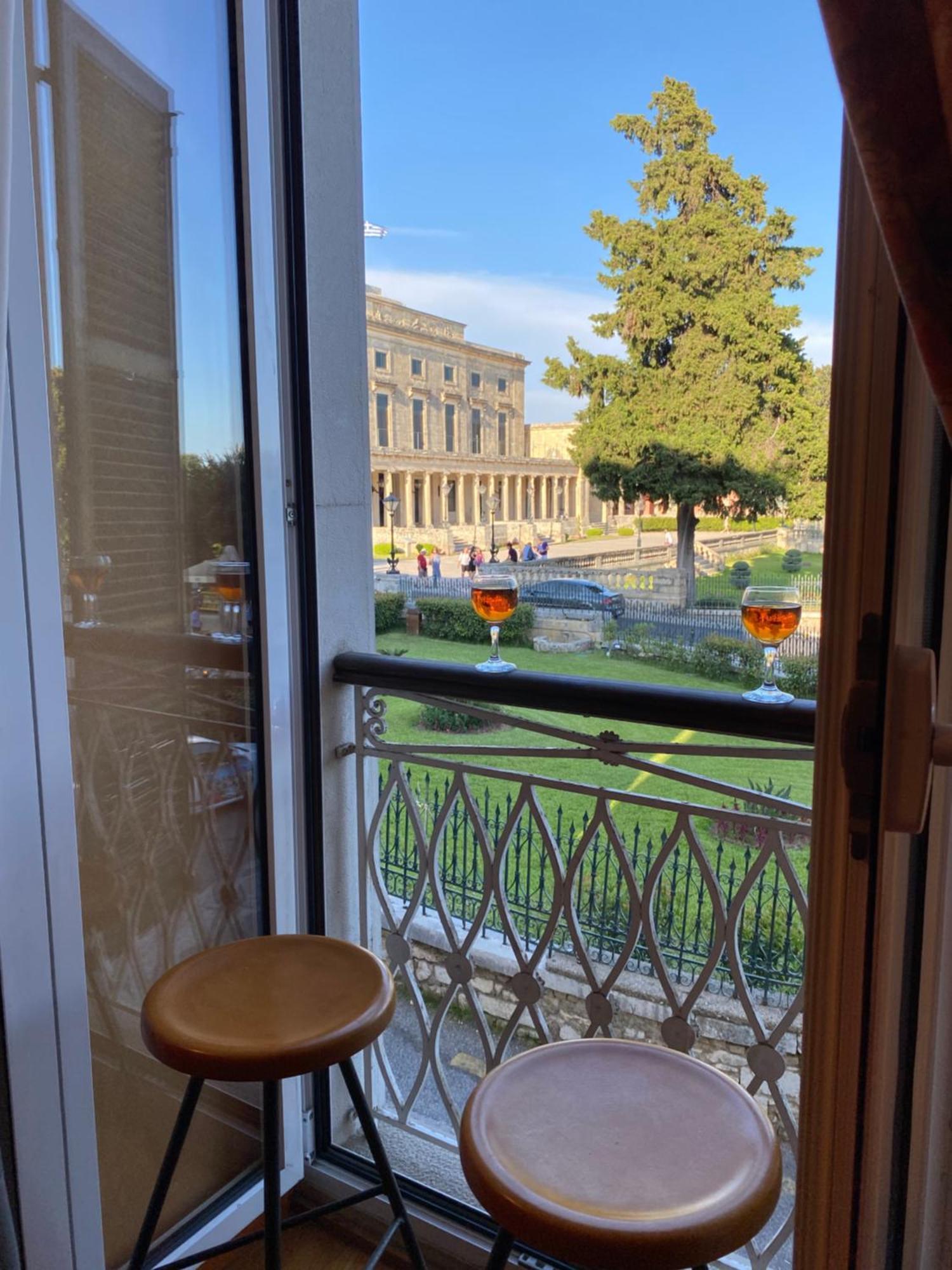 Palazzo Luxury Suite - View To Liston Square & Old Fortress Of Corfu Old Town المظهر الخارجي الصورة