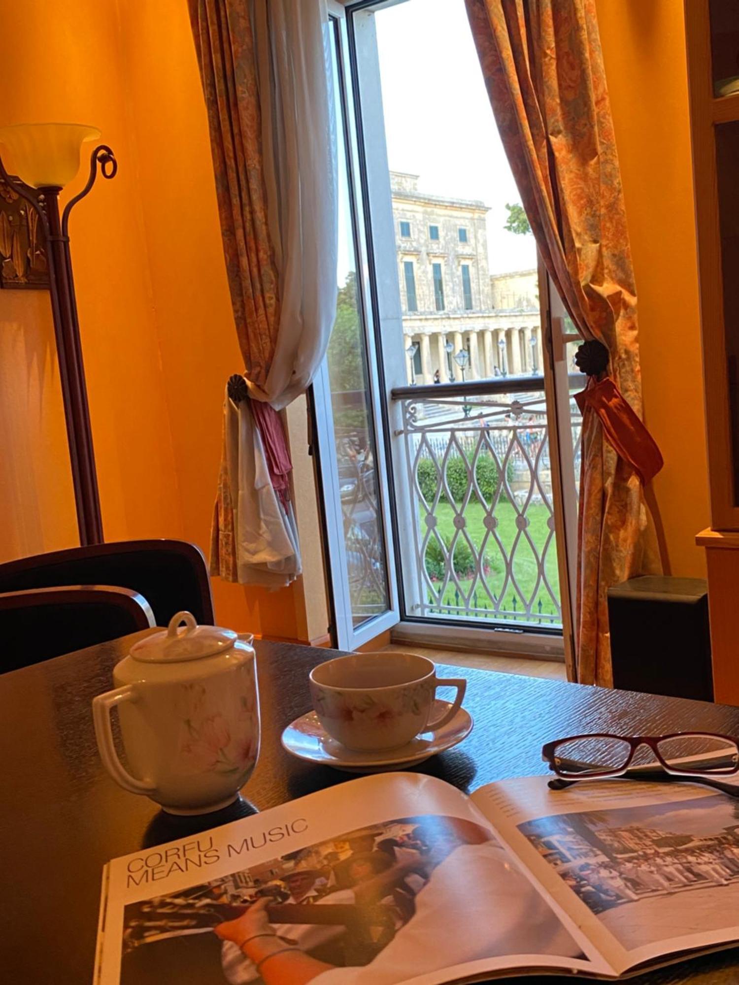 Palazzo Luxury Suite - View To Liston Square & Old Fortress Of Corfu Old Town المظهر الخارجي الصورة